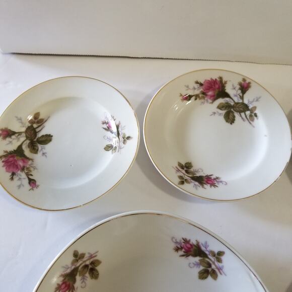 Vintage moss rose porcelain collectable Japan - Picture 9 of 12